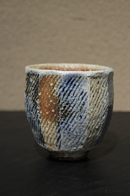 人気No.1 加藤達次 鉄絵灰志野茶碗 湯呑 コレクション