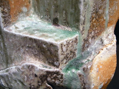 藤岡周平 伊賀 刻文 楕円皿 共箱 Yahoo!オークション -「藤岡周平」の