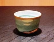 【いちご２つ様リクエスト】381 田中佐次郎 山瀬窯 抹茶椀③188.186 山瀬の土に挑む「田中佐次郎展」 ‥‥ やきもの散歩みち: 陶心