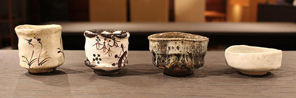 内田皿屋絵唐津四方向付