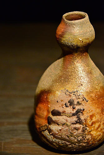 陶芸家作家物金重有邦伊部徳利備前備前焼酒器黒田陶苑金重素山