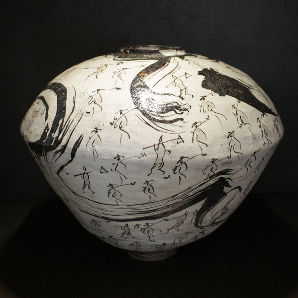 丸田宗彦　粉引絵唐津　向付け 粉引唐津ぐい呑（丸田宗彦） Karatsu Sake Cup（Maruta Munehiko