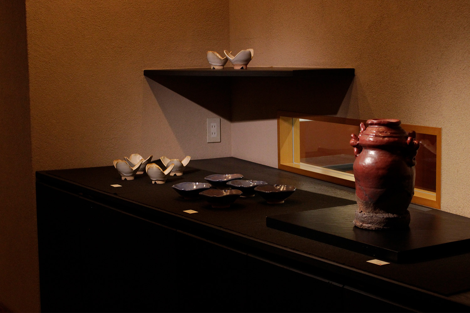 唐津山瀬窯 巨匠田中佐次郎先生作品 深向こう付け5客 口径10高さ10破格